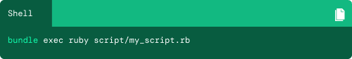 Command to execute the script files in Ruby on Rails 8.0